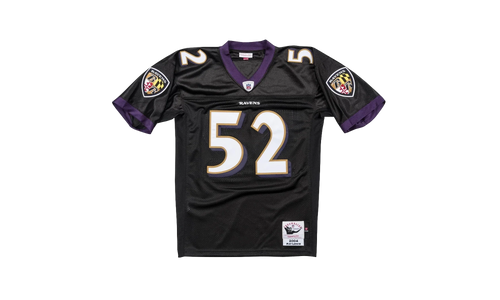 NFL Ray Lewis Authentic Alternate Jersey "2004 Baltimore Ravens - Black" AJY6CP18017 BRABLCK04RLE