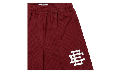 EE SHORTS CORE MESH "Cardinal/ White" EE759