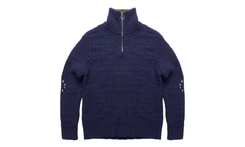 Namacheko Quarter Zip Sweater "Navy" NW24760066806090