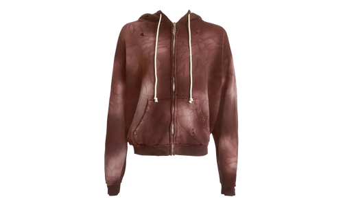 Tribal Zip-Up Hoodie "Brown" HSR128