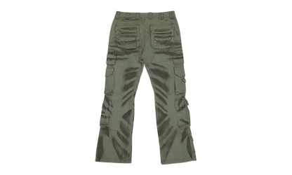 Skidrow Flared Cargo Pants "Sage" ZG0QZD2P