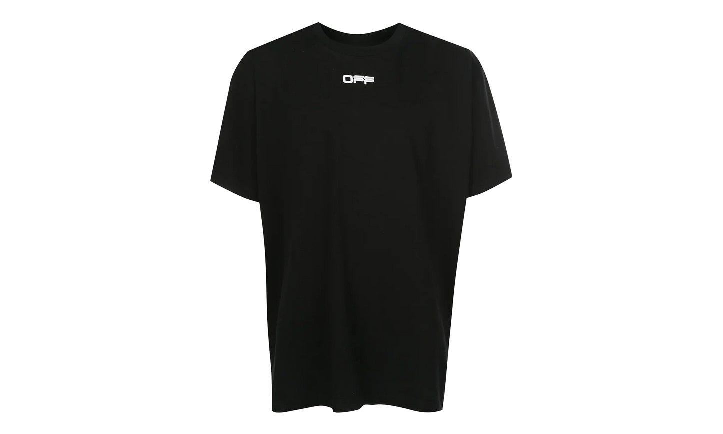 Airport Tape Oversize T-Shirt "Black" OMAA038S201850031088