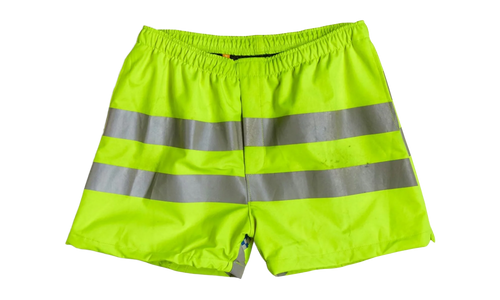 Toxic Zuma Shorts "Reflective Neon Yellow" GDTZSNY