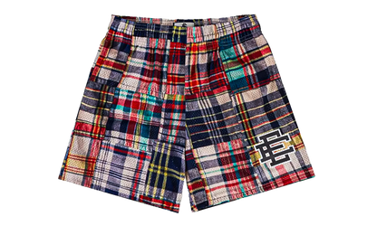 EE BASIC SHORT "Madras - Plaid/Grey EE" EE723