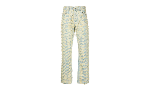Denim Distressed Jeans "Husk Yellow" 2637 100000201DDJ HUSK