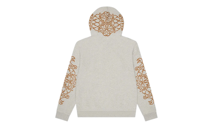 Western Embroidered Hoodie "Grey" DT458