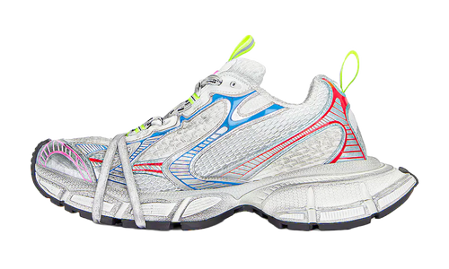 3XL Sneaker "White Blue Red" 734734 W3XL5 9645