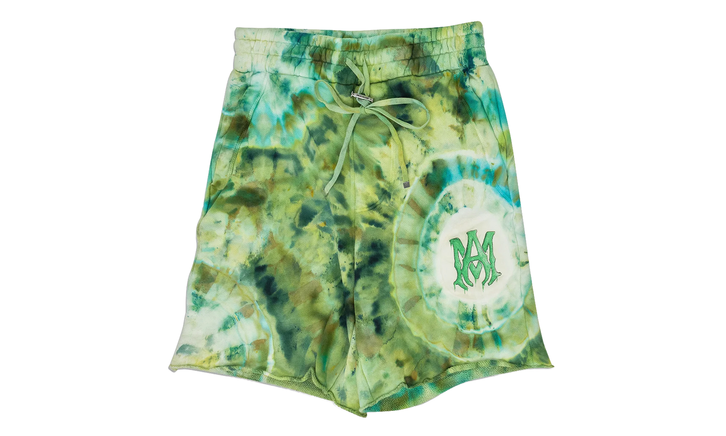 Tiedye Ma Sweatshort "Green" SS22MJL025_GREEN