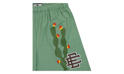 EE Basic Shorts "Cactus Jade Sheen / Brown" EE197