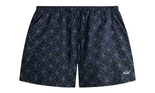 Geometric Stitch Active Swim Short "Nocturnal" KHM060352 413