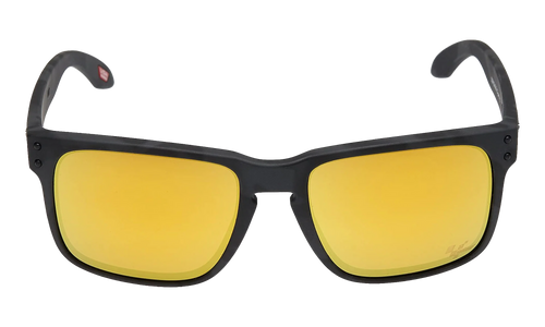 Holbrook Polarized Sunglasses "Matte Black Tortoise / PRIZM 24k" OO9102 O3