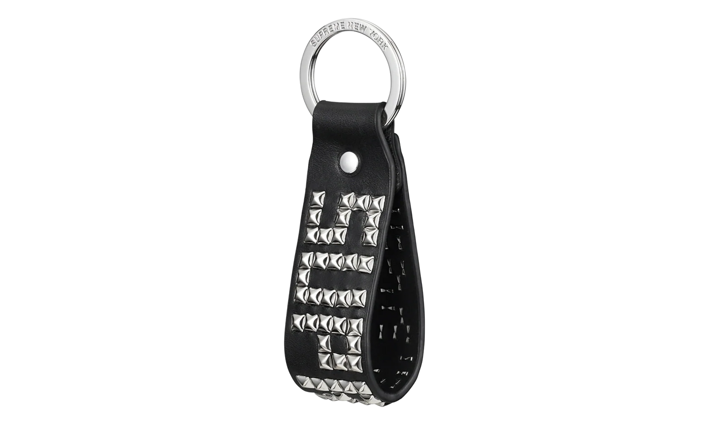 Hollywood Trading Company Studded Keychain "SS23 - Black" SU27159