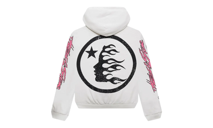 Records Glitter Zip-Up "White" HSR203