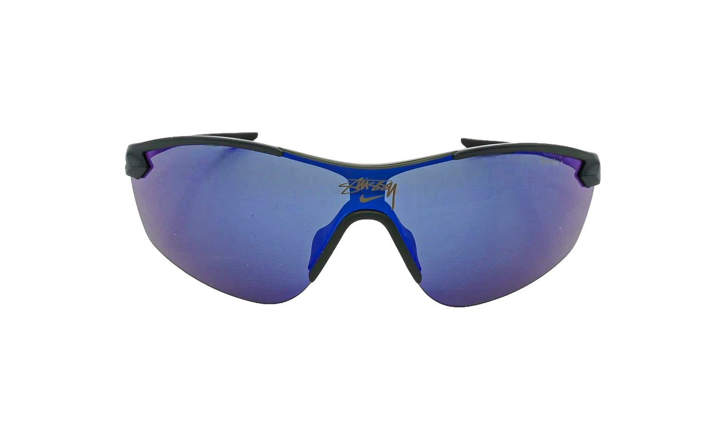 Victory Elite Sunglasses "Stussy - Matte Black / Blue Mirror" EV24029 010