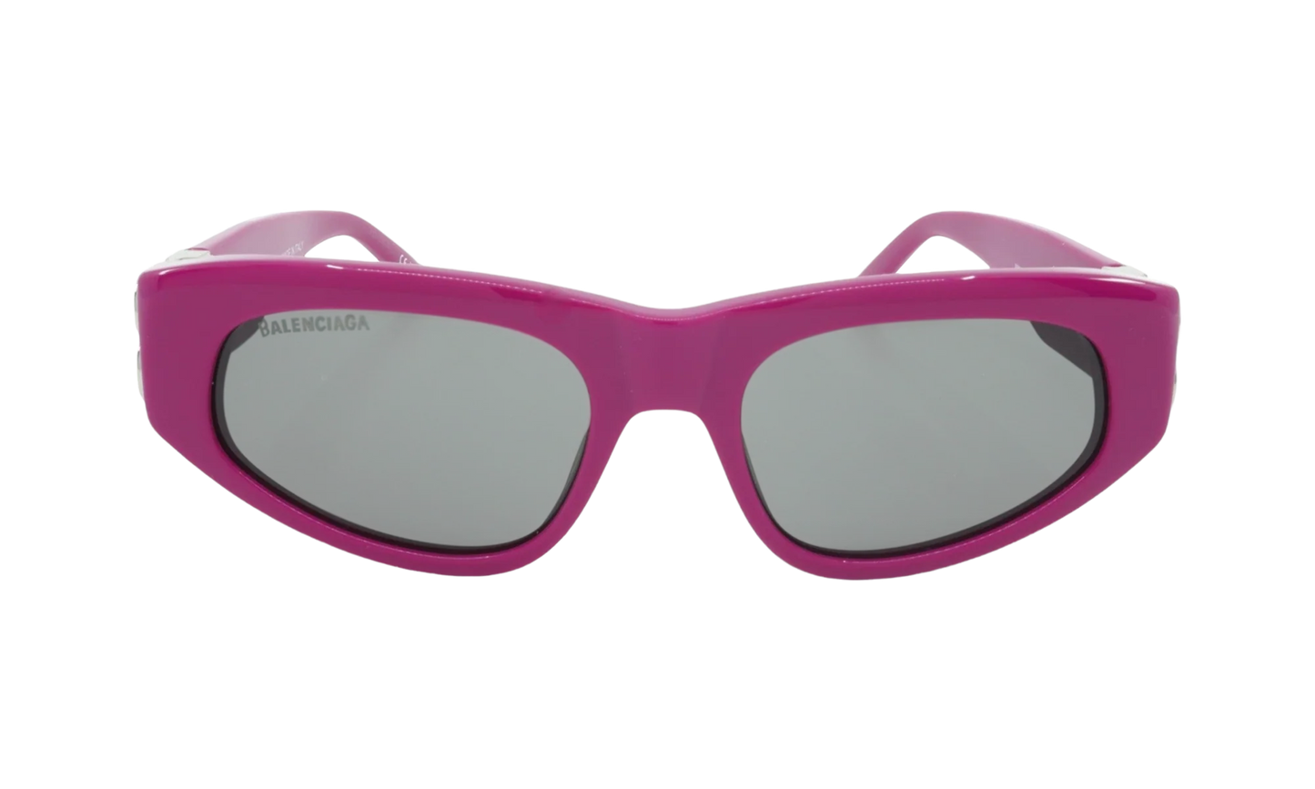 Square Frame Sunglasses WMNS "Fuchsia / Silver" BB0096S 016