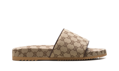GG Slide "Beige Canvas" 624695 H6320 9763
