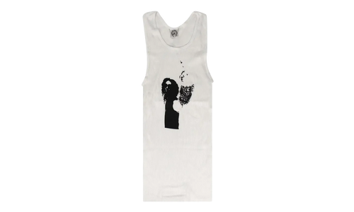 Ribbed Richard Stark Tank Top "White" CHRM0933