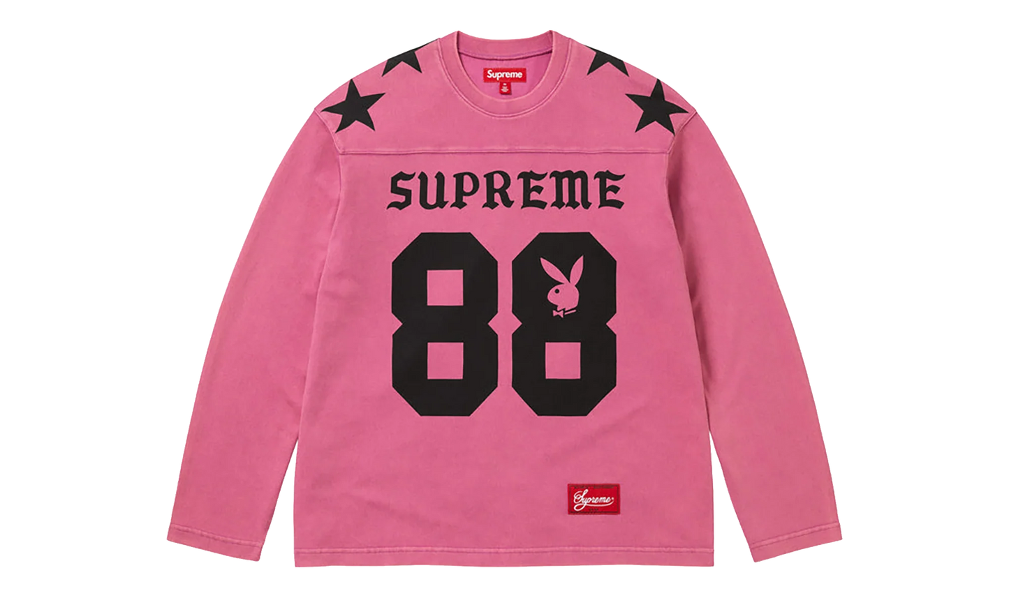 Playboy® L/S Football Top "SS26 - Pink" SU27100