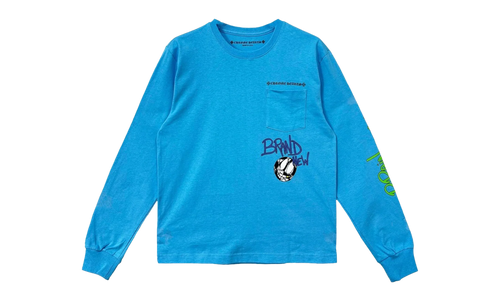 Matty Boy Blew Me Long Sleeve Tee "Blue" CHRM0690