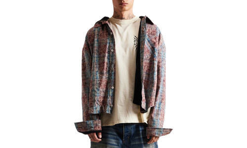 Eagle Hooded Flannel "Acid Wash" DSM HOL2501 015
