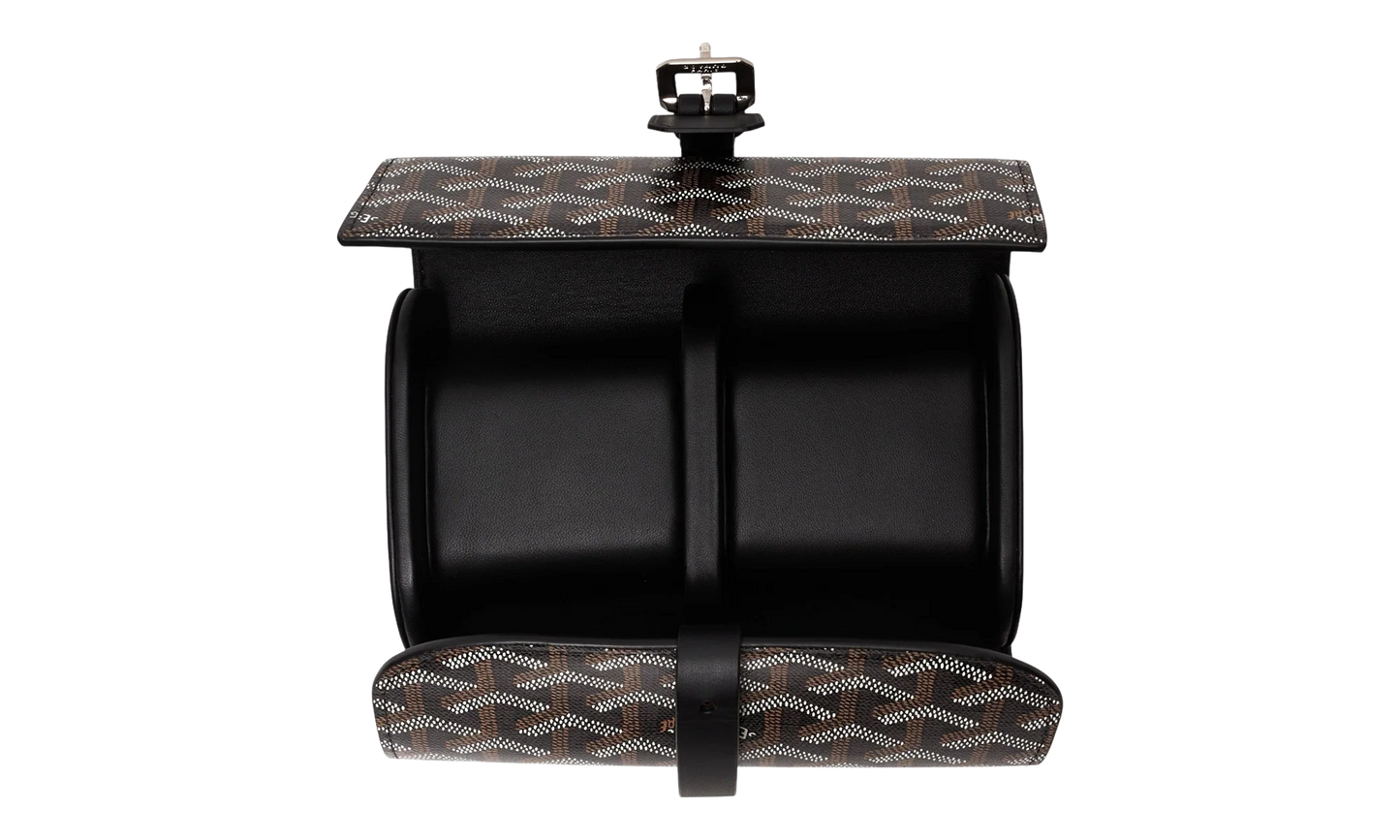 Double Travel Watch Case "Black" GOY14