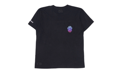 Neon Purple Dagger Horseshoe Tee "Black" CHRM0691