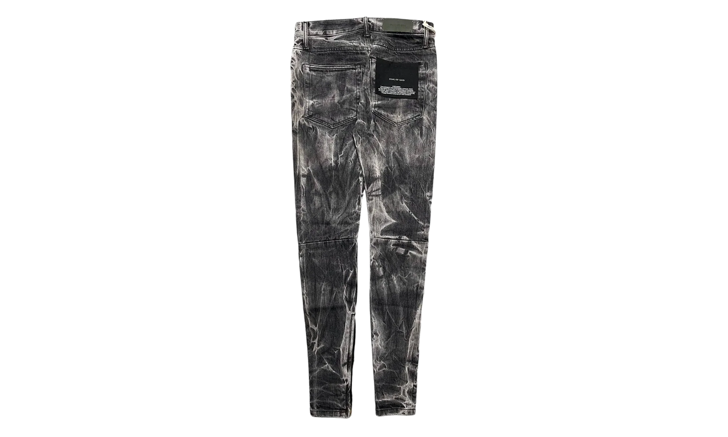 Acid Washed Selvedge Holy Water Jeans "Black" 5C17SDVJ BLAC
