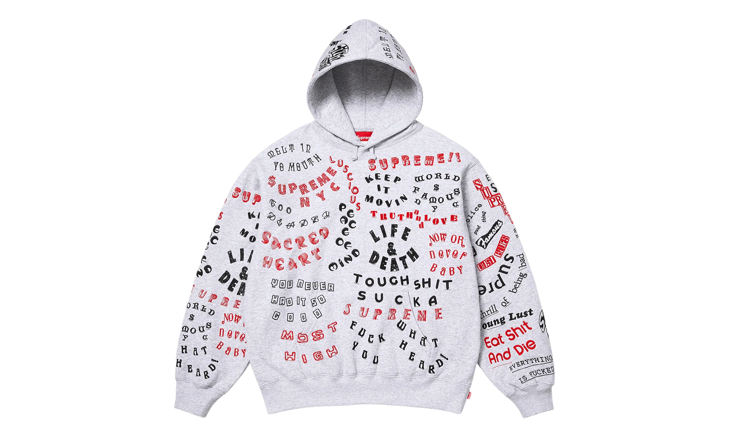 Too Deadly Hoodie "SS26 - Ash Grey" SU27291