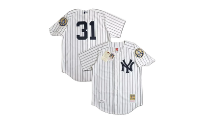 MLB Ichiro Suzuki Home Jersey "2013 New York Yankees – White / Navy" AJY15349 NYY13ISUWHNY
