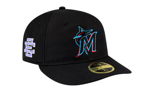 59FIFTY MLB NY19 MIA MARLINS FITTED HAT "ERIC EMANUEL - Black" EE415