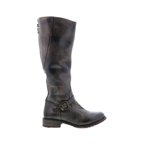 Bed Stu Glaye F315401 Womens Brown Leather Zipper Knee High Boots