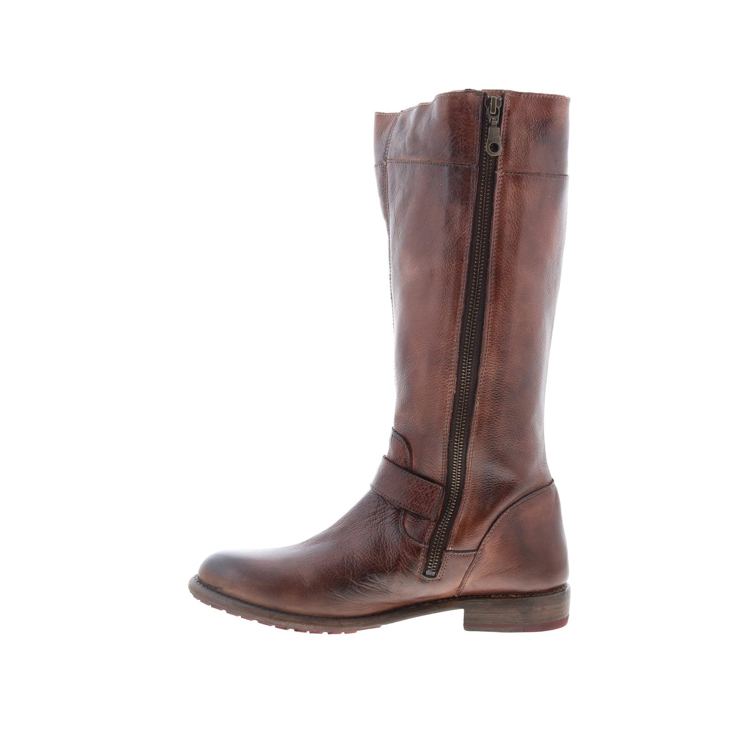 Bed Stu Gogo Lug F315405 Womens Brown Leather Zipper Casual Dress Boots