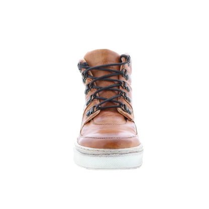 Bed Stu Honor F319003 Womens Brown Leather Lace Up Lifestyle Sneakers Shoes