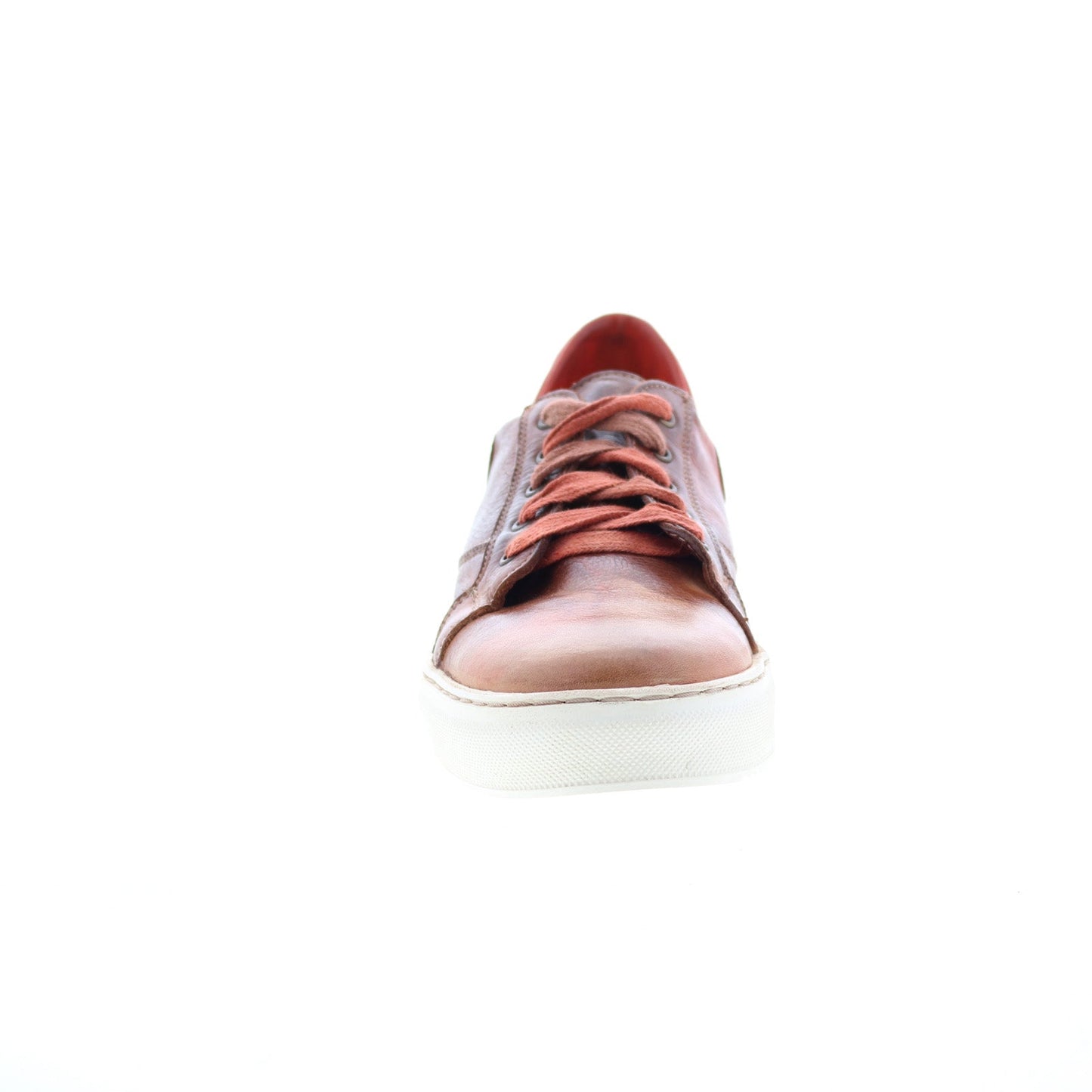 Bed Stu Azeli F319008 Womens Red Leather Lace Up Lifestyle Sneakers Shoes