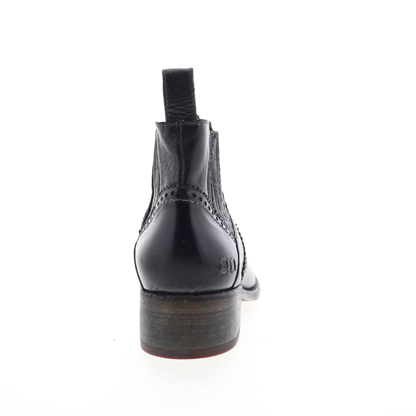 Bed Stu Ellice F328008 Womens Black Leather Slip On Chelsea Boots