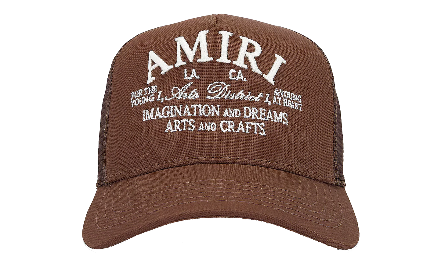 Arts District Trucker Hat "Acorn" AW23MAH023 580 ACOR