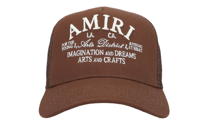Arts District Trucker Hat "Acorn" AW23MAH023 580 ACOR