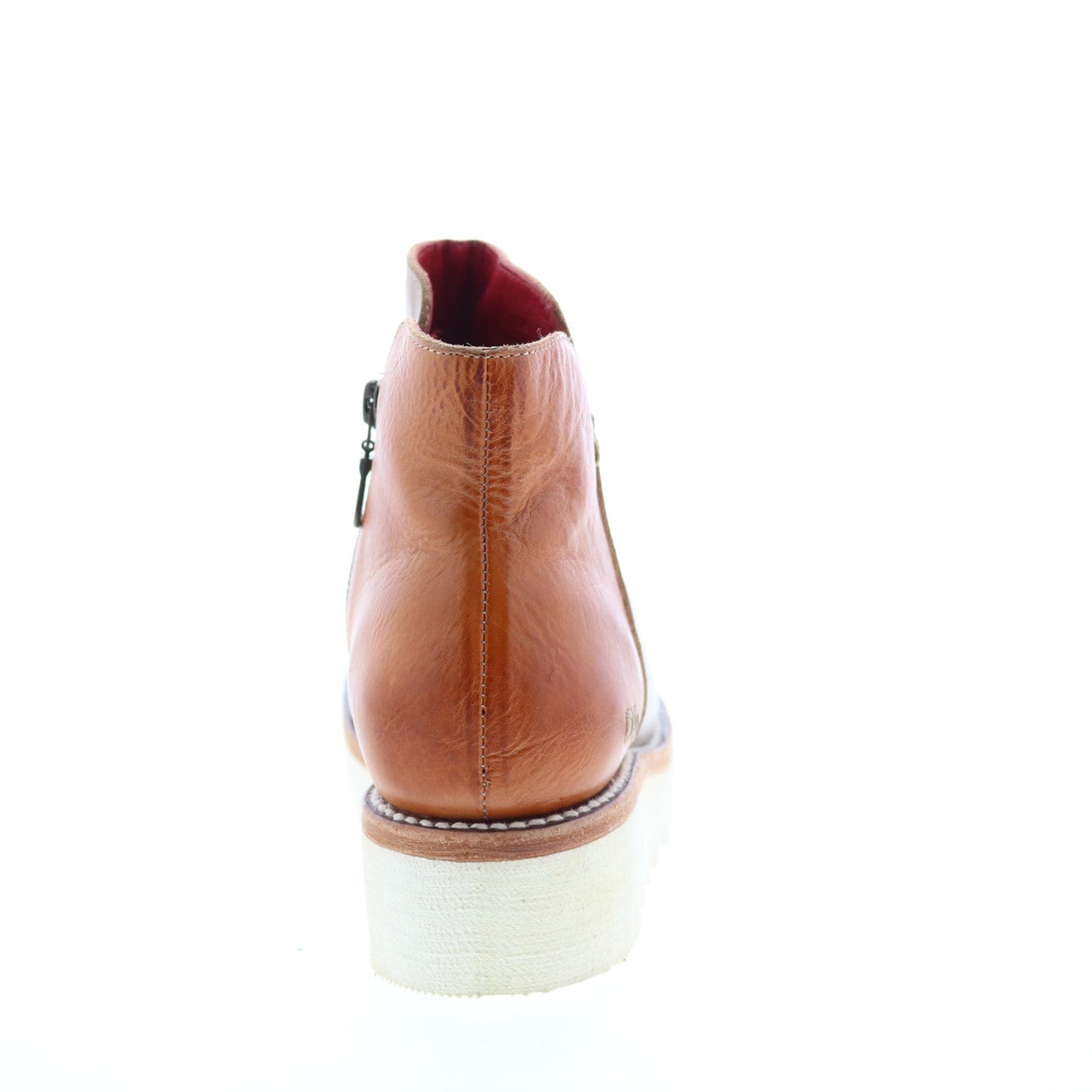 Bed Stu Lydyi F395501 Womens Brown Leather Zipper Casual Dress Boots