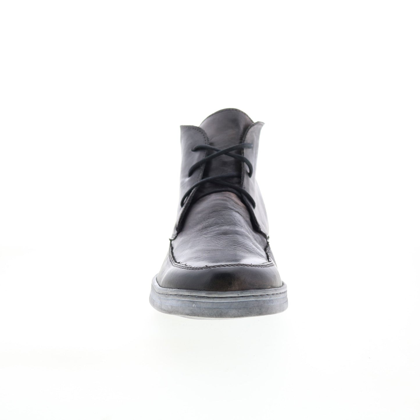 Bed Stu Duke II F437514 Mens Gray Leather Lace Up Casual Dress Boots