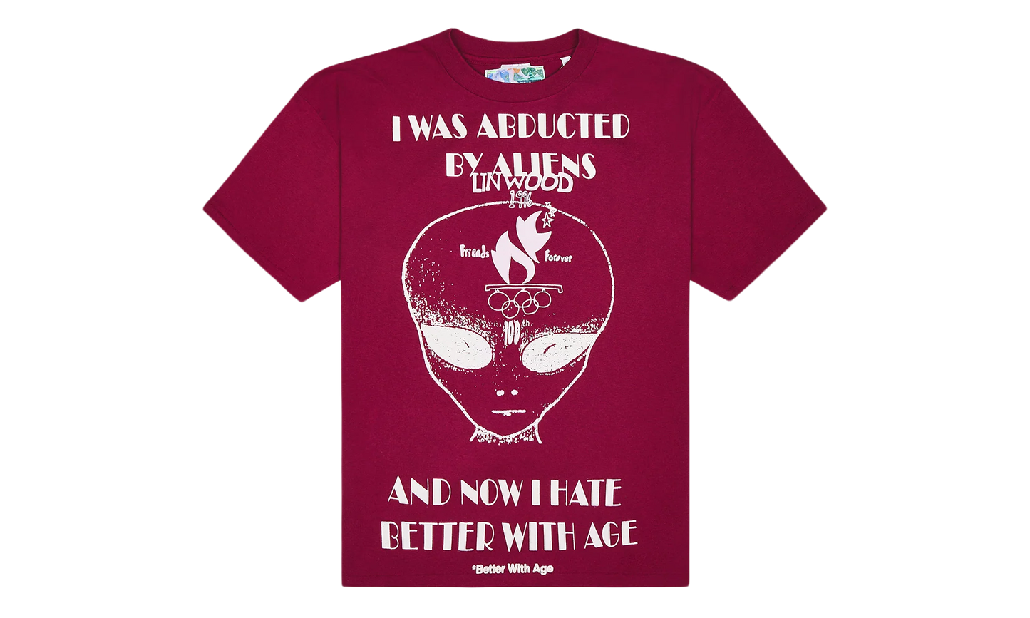 Abducted Tee "Wine" BWA29