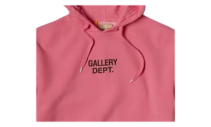 Centered Logo Hoodie Hoodie "Pink" GD017