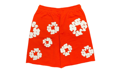 The Cotton Wreath Sweat Shorts "Orange" DT293