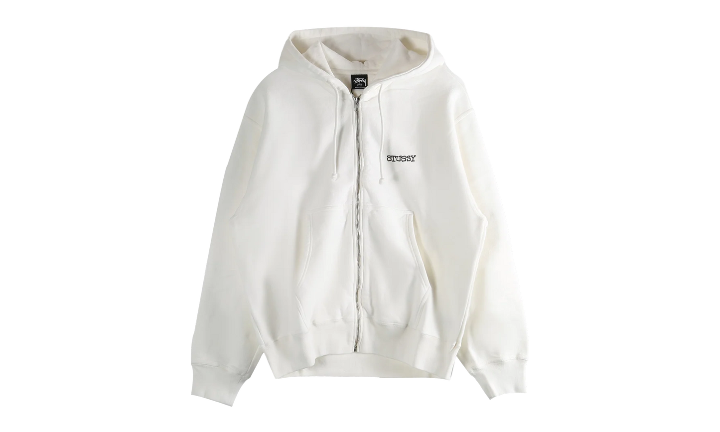 Jumbo Pig Dyed Zip Hoodie "NATL NATURAL" 1975078 NATL