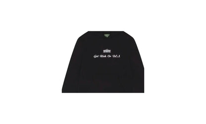 Get Rich or DEI Hoodie "Black" DT342