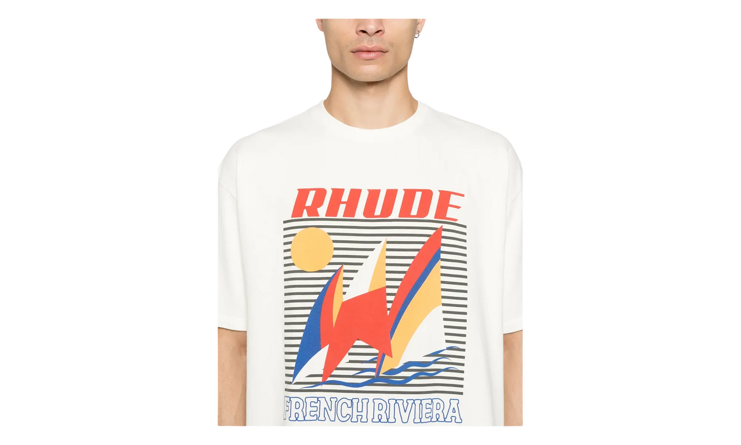 French Riviera T-Shirt "Vintage White" RHPS25TT10012