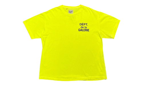 French Logo Short Sleeve Tee Shirt "Flo Green" GDFLSSTSFG