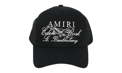 Eden Rock Trucker Hat "Black" PF23MAH092 001 BLAC