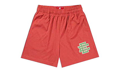EE Basic Shorts "Dusty Cedar Red / Green" EE182