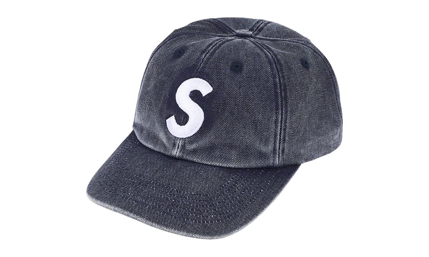 Pigment Coated S Logo 6-Panel "SS26 - Navy" SU27304
