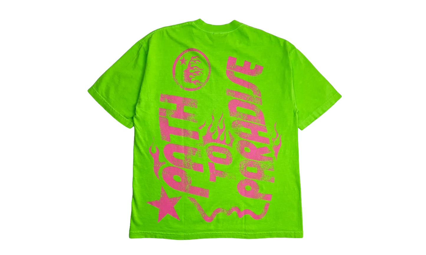 Jesus Emblem T-Shirt "Lime / Neon Green" HSR111